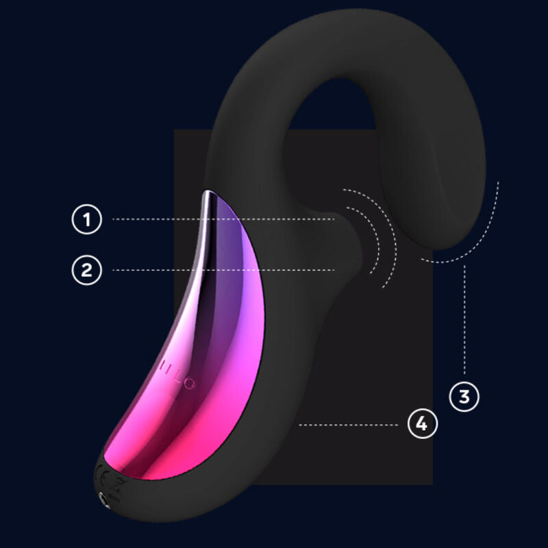 LELO ENIGMA CRUISE dubbelstimulerande sonic massager i svart