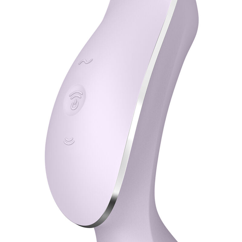 Satisfyer Curvy Trinity 2 Air Pulse Vibrator i lila