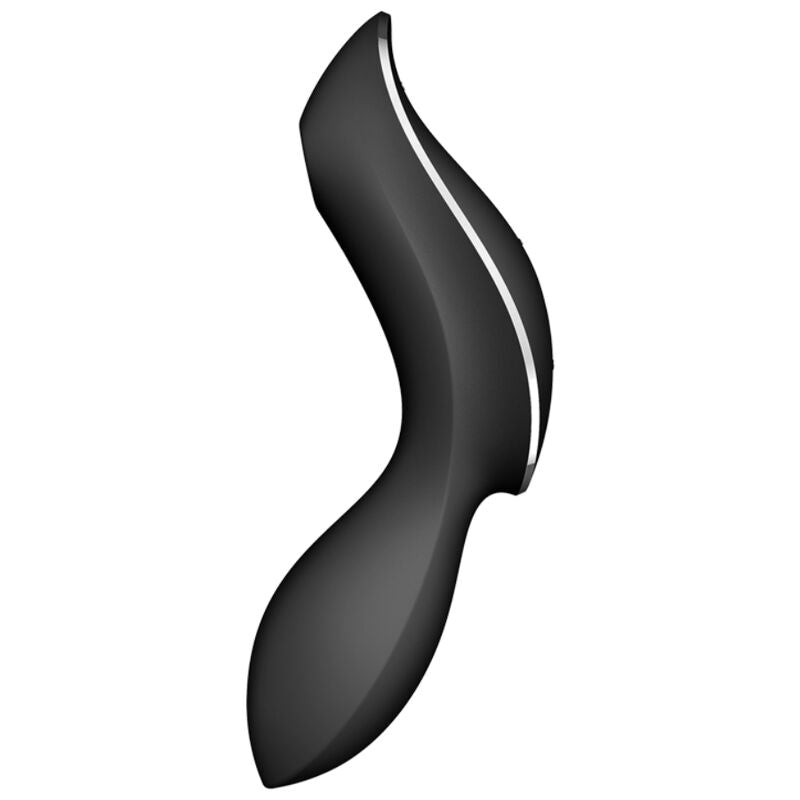 Satisfyer Curvy Trinity 2 Air Pulse Vibrator i svart