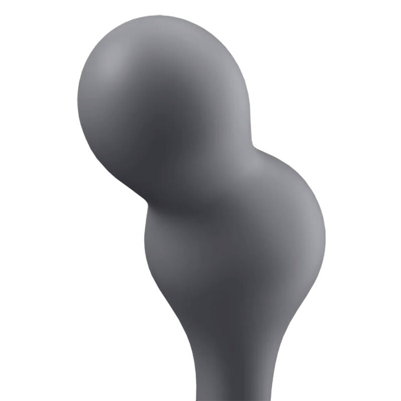 Satisfyer Deep Diver vibrerande plugg app i grå färg