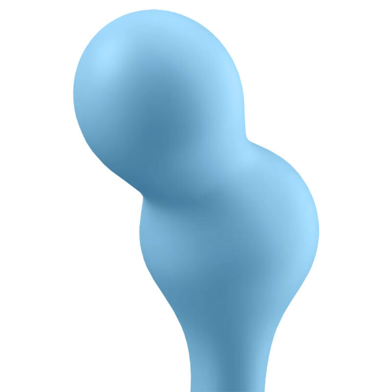 Satisfyer Deep Diver vibrerande plugg app blå