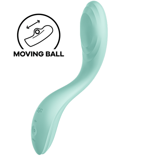 Satisfyer Rrrolling Pleasure G-punktsvibrator i grön färg