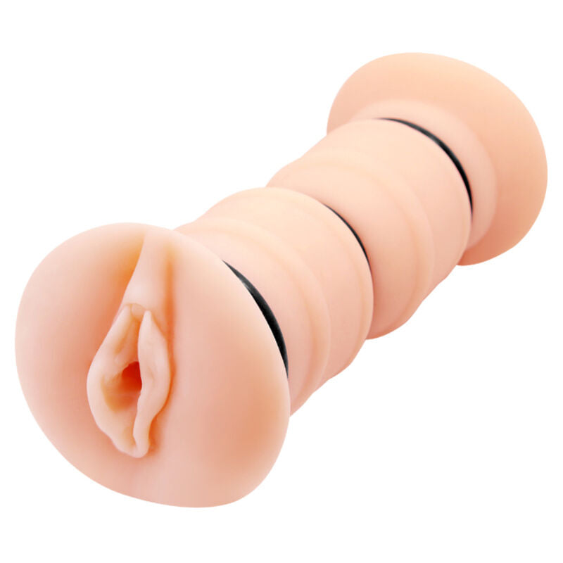 CRAZY BULL Emma realistisk dubbel vagina masturbator