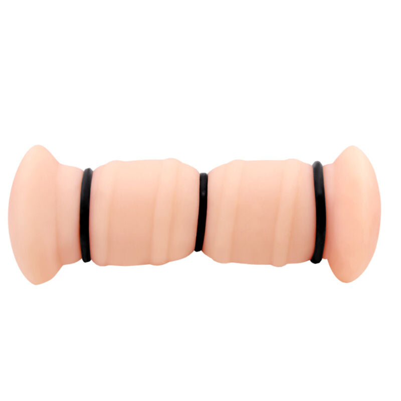 CRAZY BULL Emma realistisk dubbel vagina masturbator