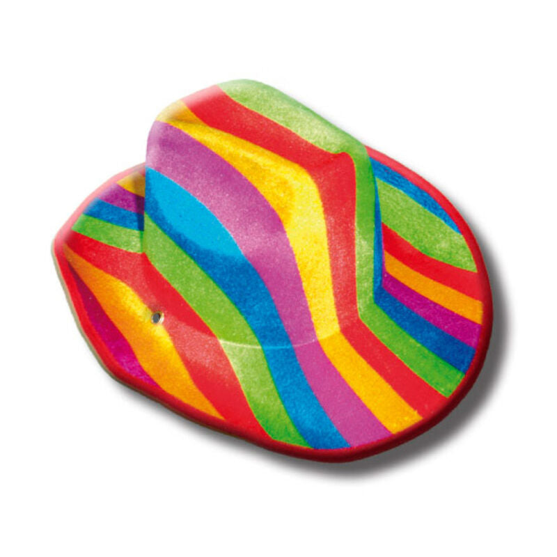 Hatt med LGBT-regnbågsflagga