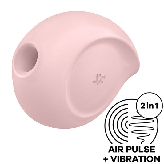 Satisfyer Sugar Rush Air Pulse Stimulator och Vibrator i rosa