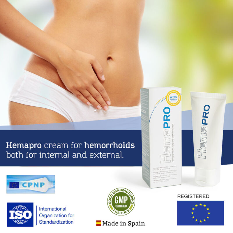 Hemapro Cream för behandling av hemorrojder 75 ml
