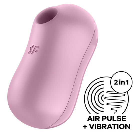 Satisfyer Cotton Candy Air Pulse Stimulator och Vibrator i lila