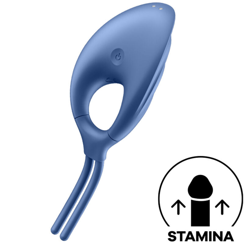 Satisfyer Swordsman ringvibrator i blått