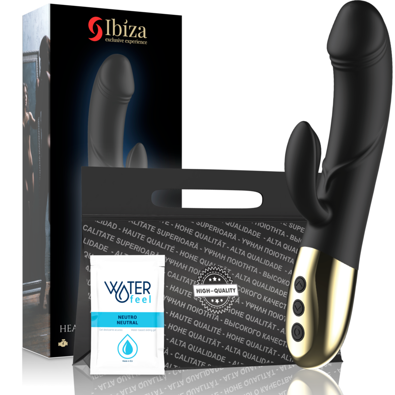 IBIZA kraftfull anatomisk vibrator med kanin