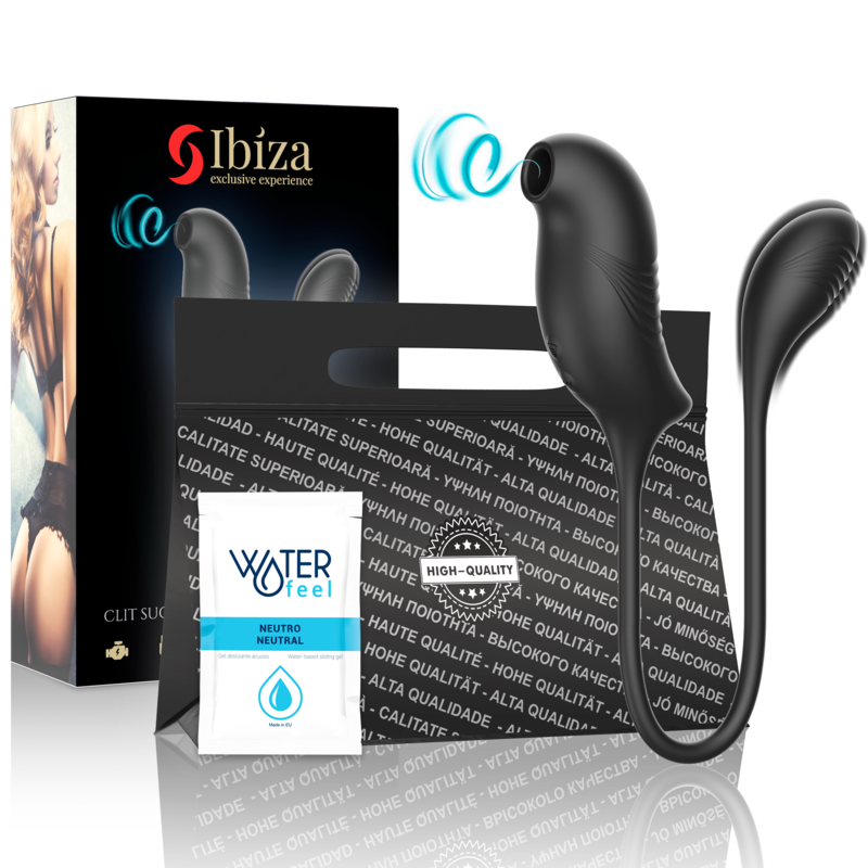 Ibiza Magic Clitoris Sug- och Vibratorstimulator
