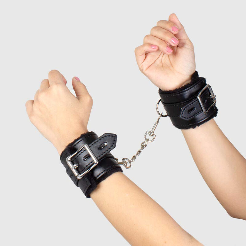 SECRETPLAY - Svarta Bondage Handfängsel BDSM Kollektion