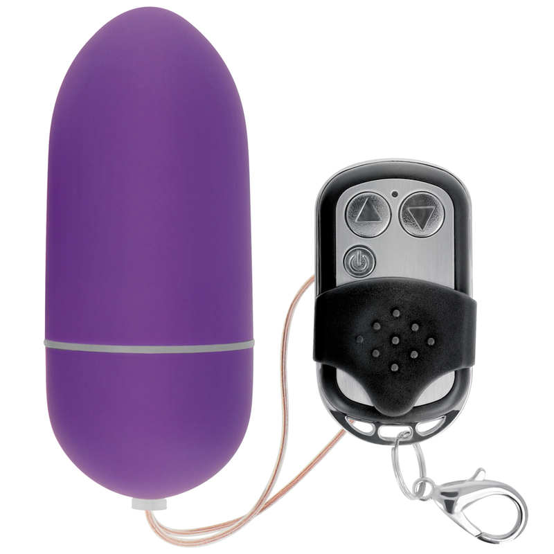 Fjärrstyrt vibrerande ägg L i lila från ONLINE