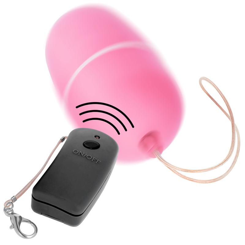ONLINE - Fjärrstyrt Vibrerande Ägg Rosa
