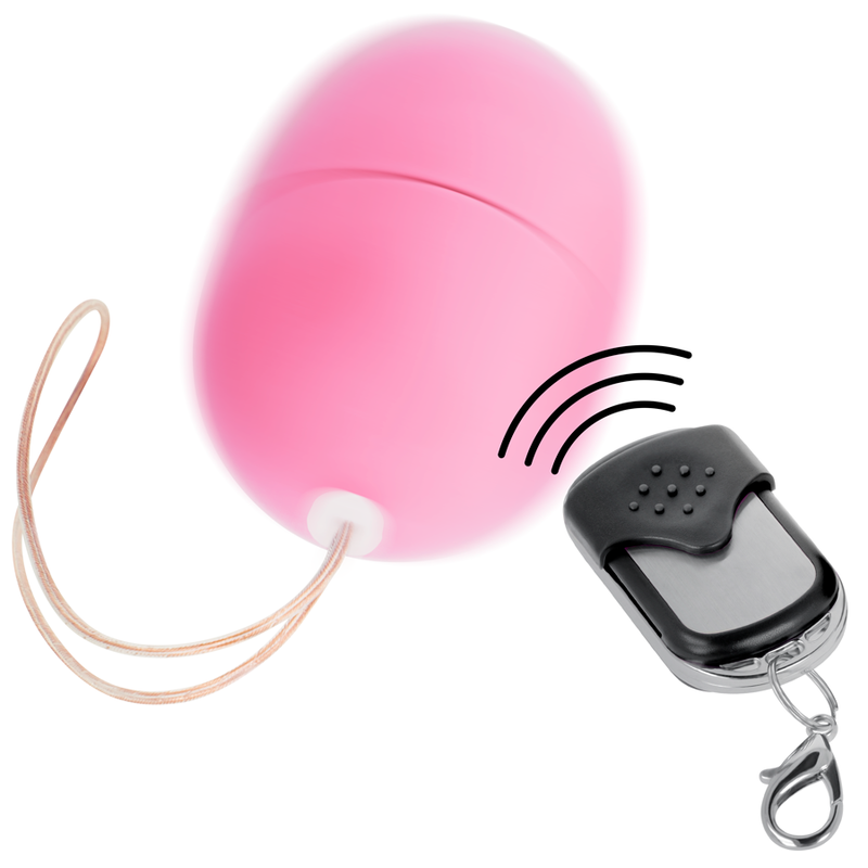 Fjärrstyrt vibrerande ägg S i rosa