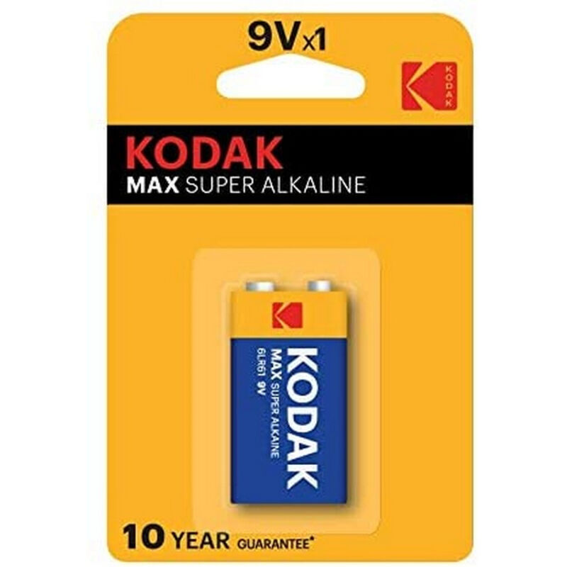 KODAK MAX alkaliskt batteri 9V LR61