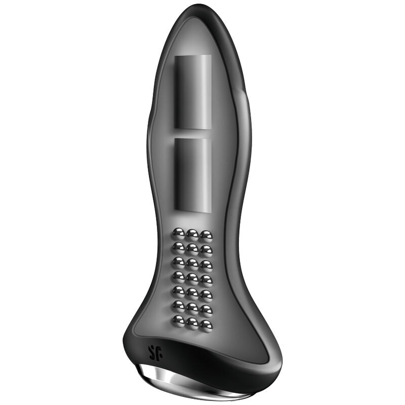 Satisfyer Rotator Plug 1+ vibrerande plugg i svart