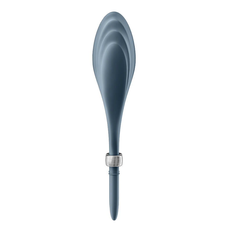 Satisfyer Duelist ring vibrator i grå färg
