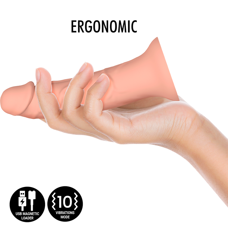 MYTHOLOGY ASHER ORIGINAL DILDO S med vibrator och realistisk finish