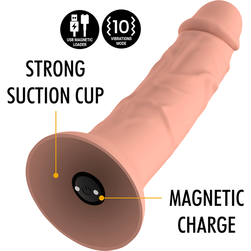 MYTHOLOGY ASHER ORIGINAL DILDO S med vibrator och realistisk finish