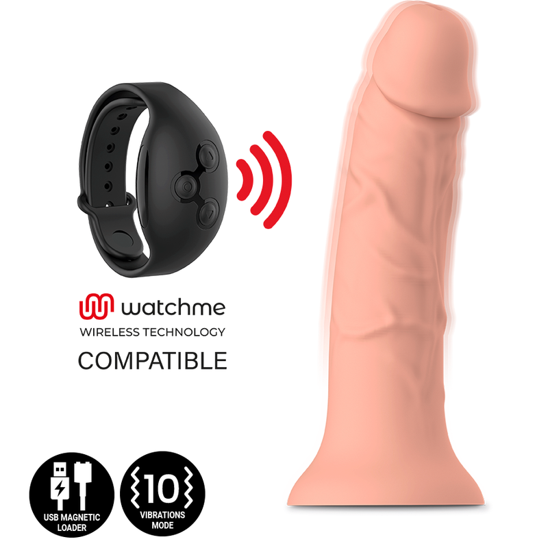 MYTHOLOGY ASHER ORIGINAL DILDO M med vibration och realistisk finish