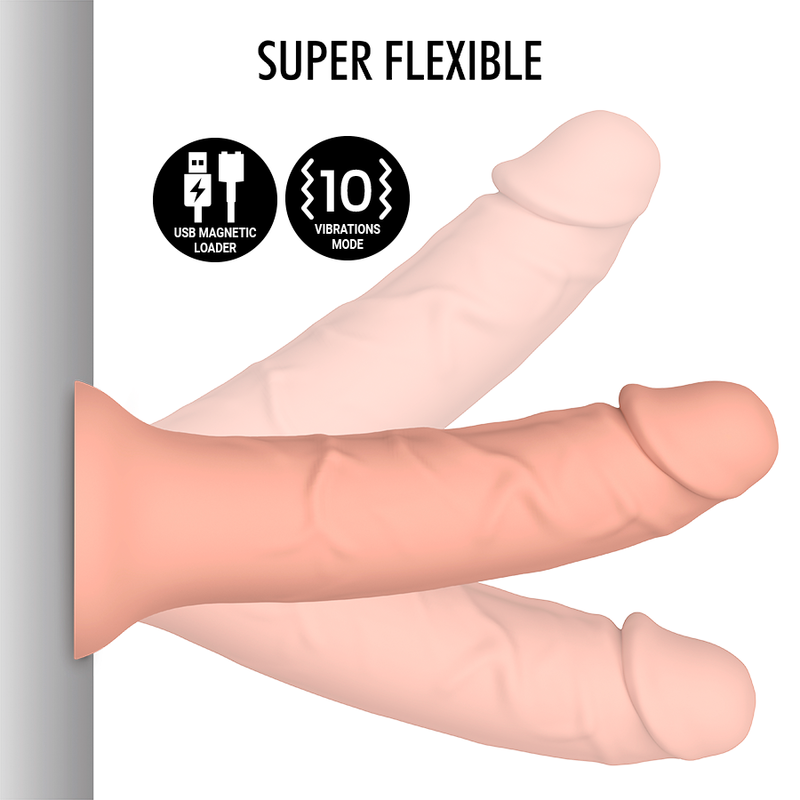 MYTHOLOGY ASHER ORIGINAL DILDO M med vibration och realistisk finish