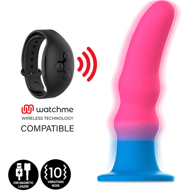 MYTHOLOGY KUNO UTOPIA DILDO S med vibration och neonfärger