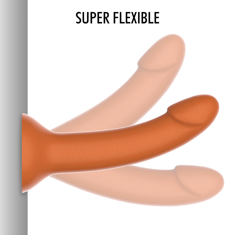 MYTHOLOGY Rune Royal Dildo M i guld med sugkoppsbas