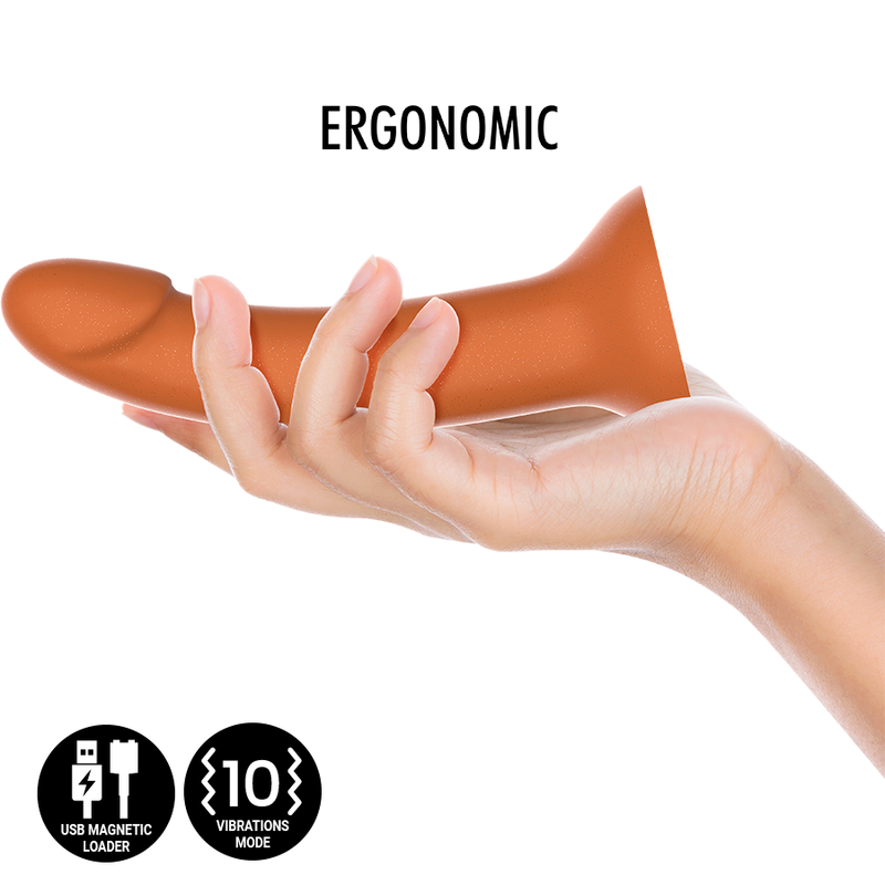 MYTHOLOGY Rune Royal Dildo M med vibration och sugkoppsbas