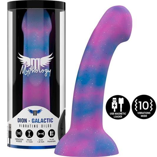 MYTHOLOGY DION GALACTIC DILDO M med vibration och galaktisk finish