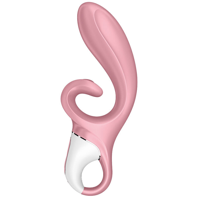 Satisfyer Hug Me Rabbit Vibrator i rosa