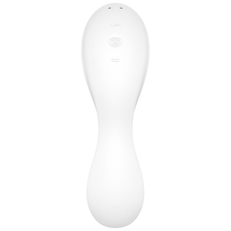 Satisfyer Curvy Trinity 5 vibrator med app, vit