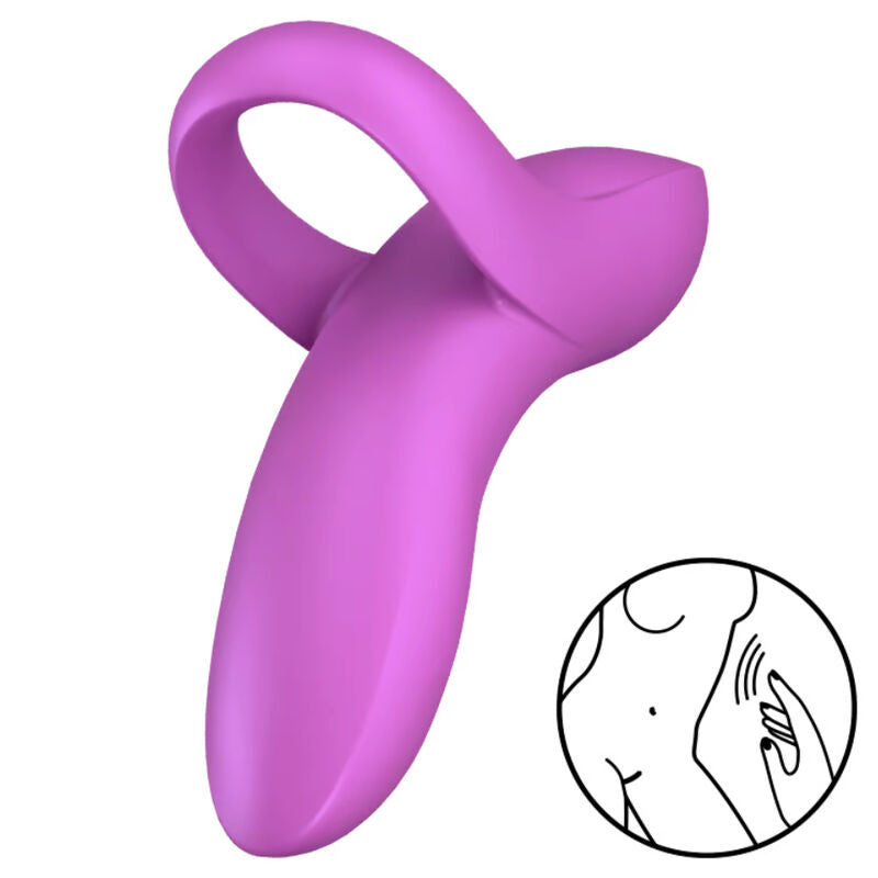 Satisfyer Bold Lover finger-vibrator i rosa