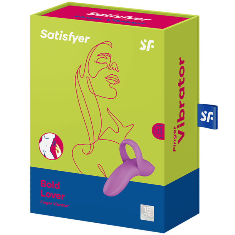 Satisfyer Bold Lover finger-vibrator i rosa