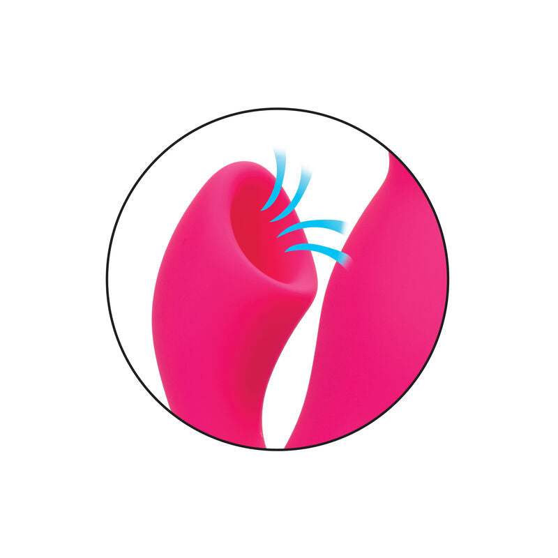 Oceanside Orgasm massager med sug och vibrationer