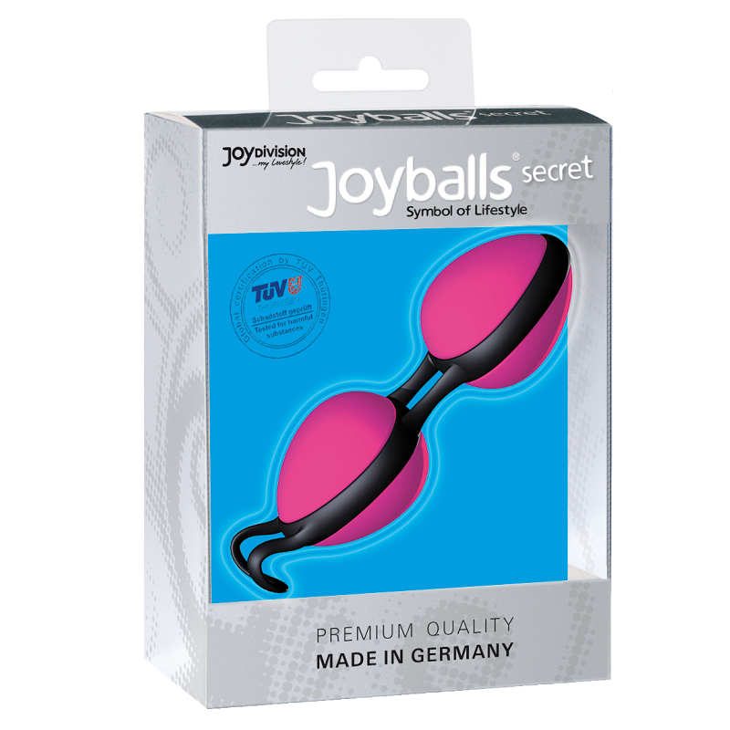 JOYDIVION JOYBALLS i svart och rosa för vaginal träning
