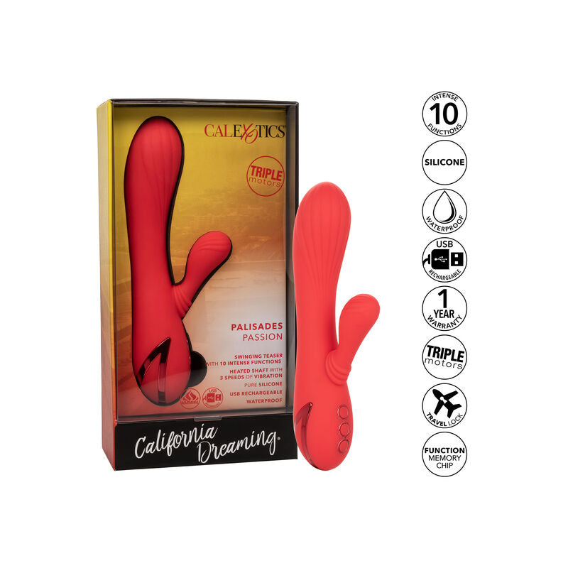 CALEXOTICS Palisades Passion Red vibrator