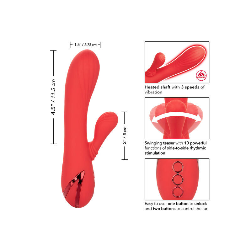 CALEXOTICS Palisades Passion Red vibrator