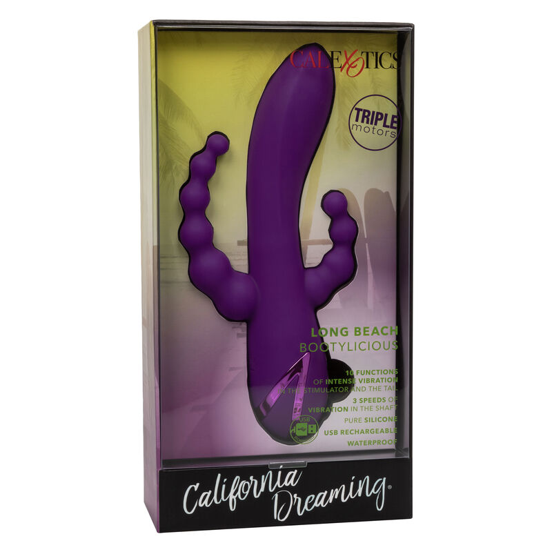 CALEXOTICS Long Beach Bootylicious Purple massager