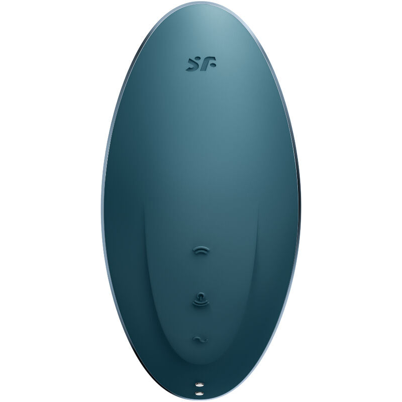 Satisfyer Vulva Lover 1 Air Pulse Stimulator och Vibrator i blått