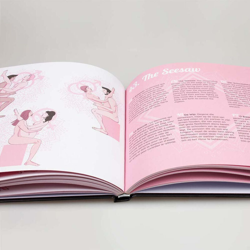 SECRETPLAY - KAMASUTRA SEXPOSITIONER BOK (ES/EN/DE/FR/NL/PT)