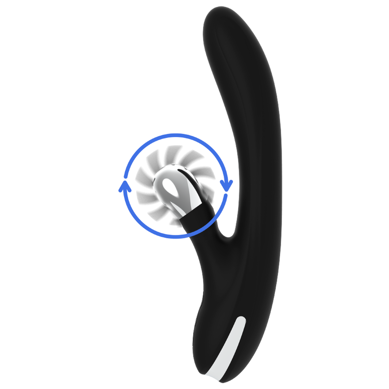 Bunny Johnny Vibrator från Black&Silver i svart och silver