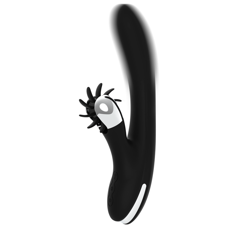 Bunny Johnny Vibrator från Black&Silver i svart och silver