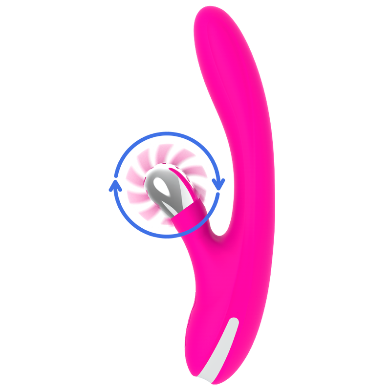 DIVERSIA BUNNY WAVES 24 CM vibrator med vågsystem