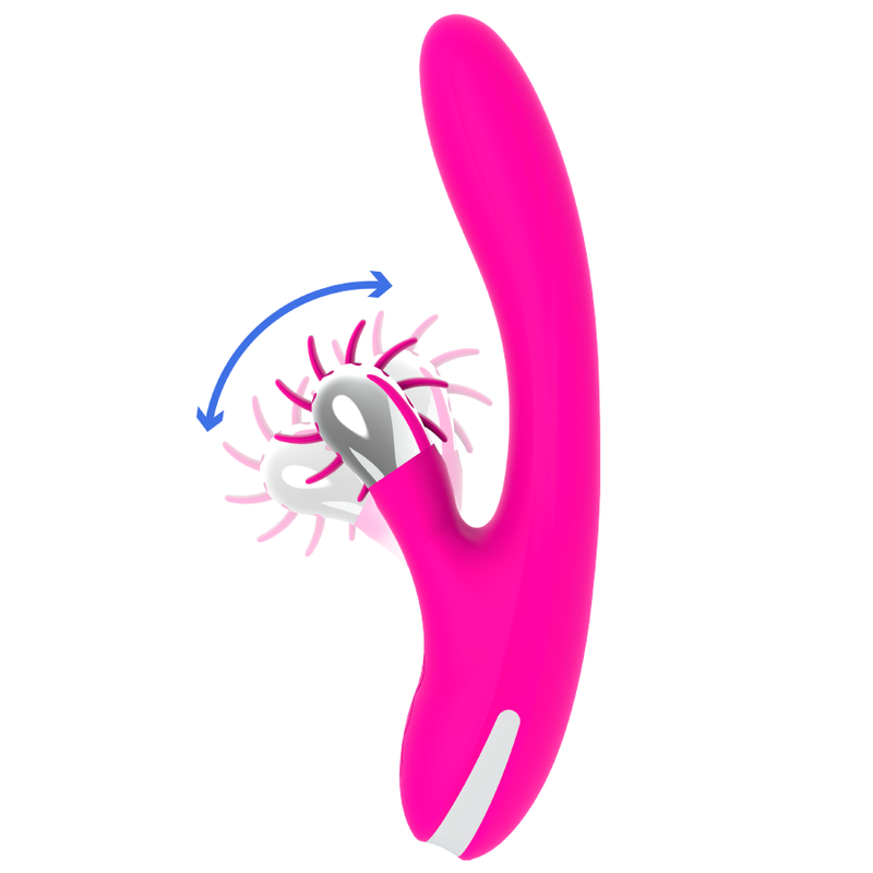 DIVERSIA BUNNY WAVES 24 CM vibrator med vågsystem