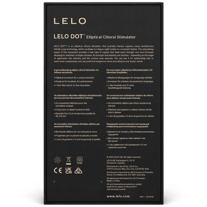 LELO DOT klitorisstimulator i aqua grön färg