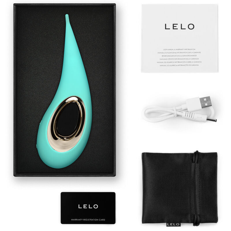 LELO DOT klitorisstimulator i aqua grön färg