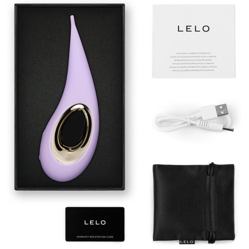 LELO DOT klitorisstimulator i lila färg