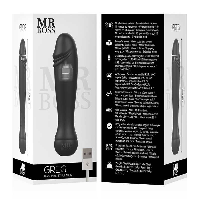 MR BOSS GREG personlig stimulator