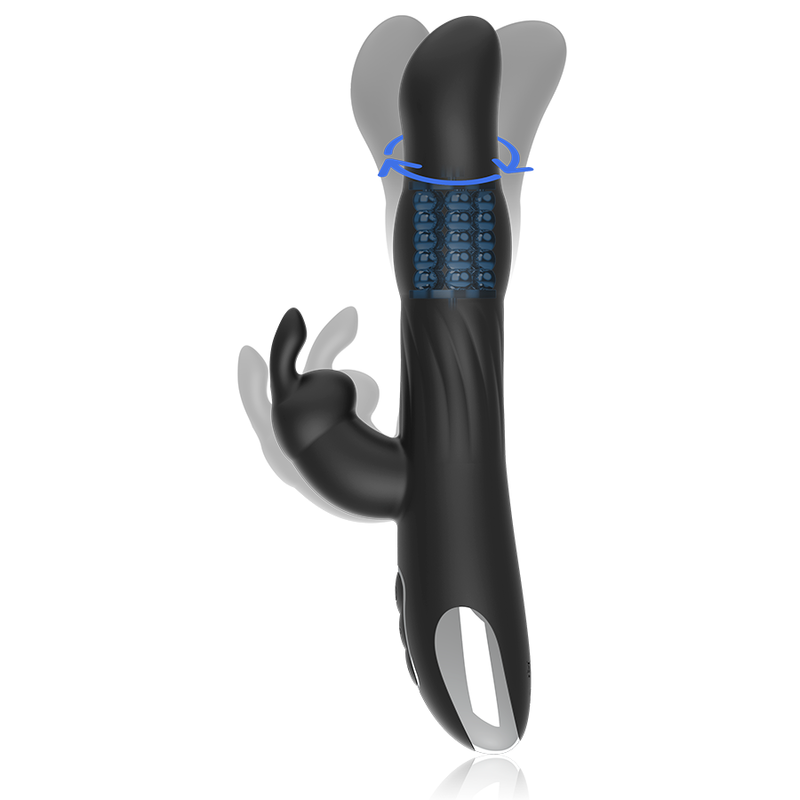 BRILLY GLAM Moebius Rabbit Vibrator och Rotator
